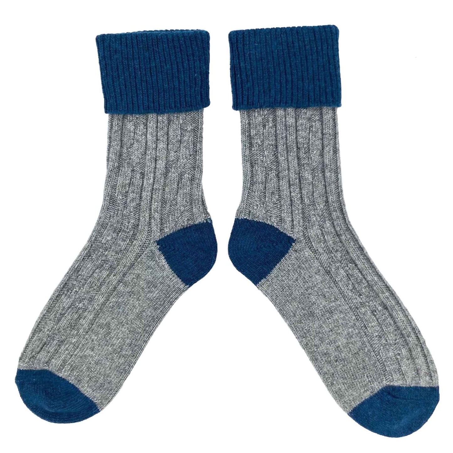 Palmier Cashmere and Lambswool Mix Slouch Socks